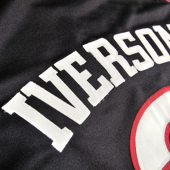 Mitchell & Ness Hardwood Classics Allen Iverson #3 Sixers Jersey XXL Vintage - Picture 9 of 14